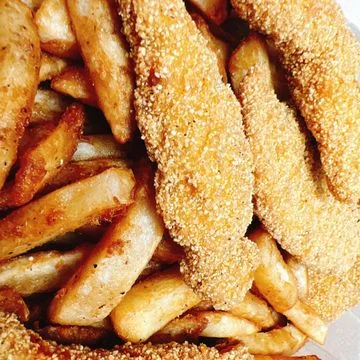 Chicken Tenders and Fries (5pc)
