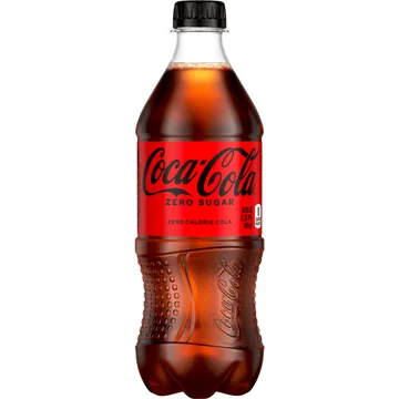 20oz Coca-Cola Zero Sugar Bottle