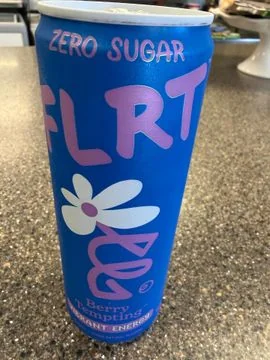 12oz FLRT ENERGY zero sugar Berry Tempting